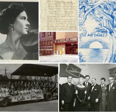 Collage de photos du Fonds Carrefour francophone 