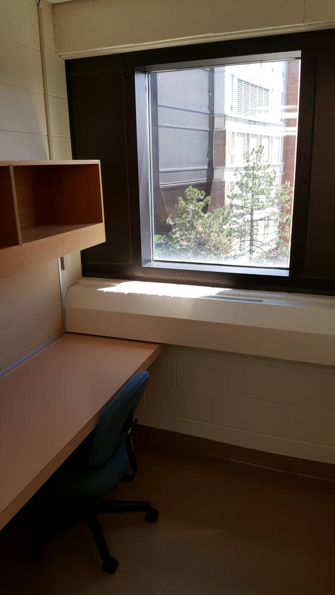 photo of graduate study room